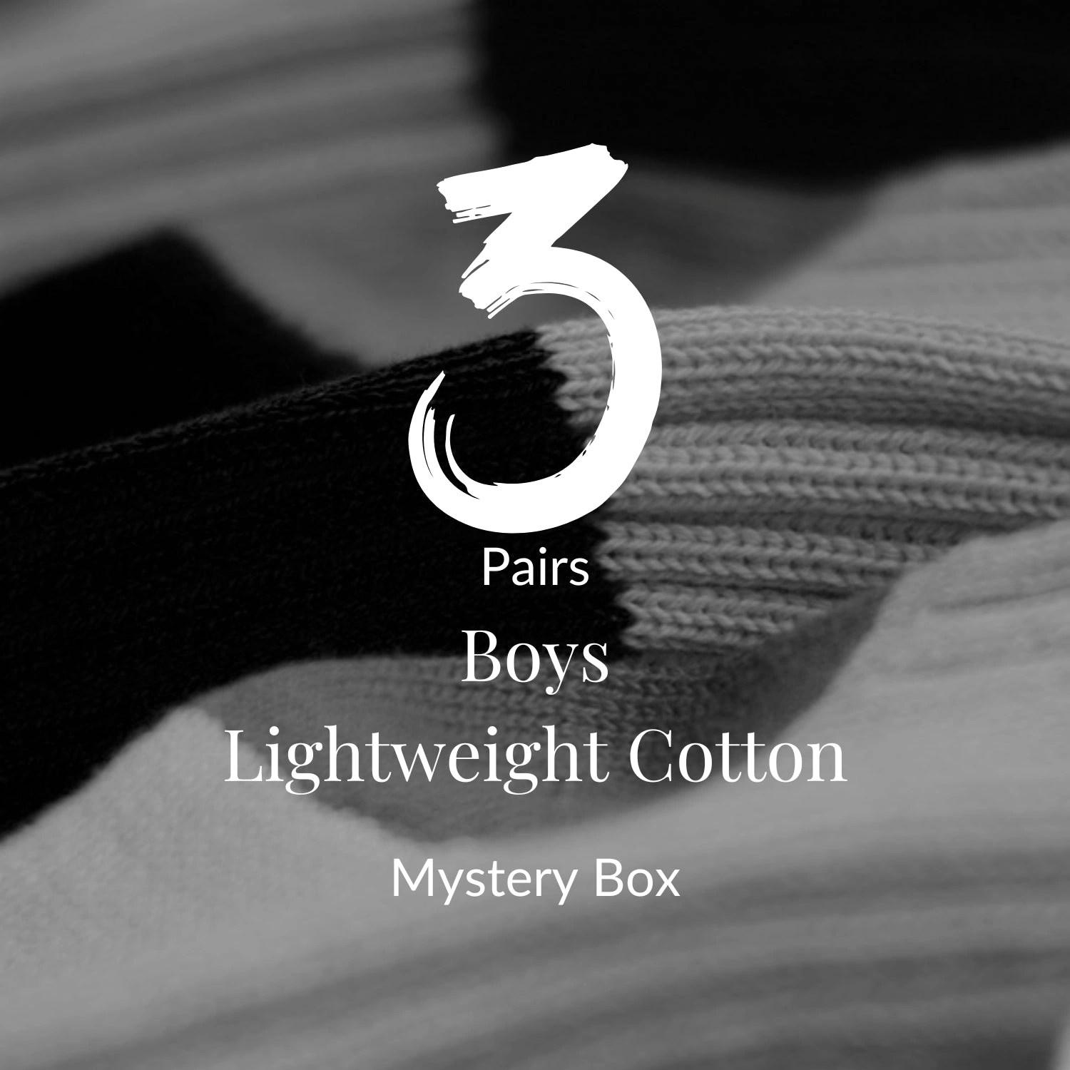 Mystery Sock Surprise for Boys 3-Pack Cotton Fun